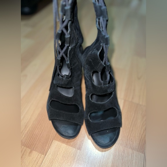 Franco Sarto Cutout Boots - Picture 6 of 8